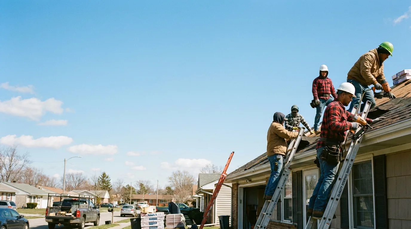 Roofing in Parkersburg, IL near me